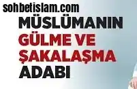 İslamda şakalaşma