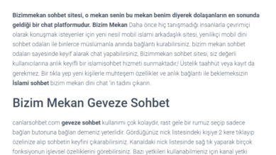 Canlar chat sitesi neden en iyisidir