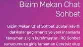 Bizim mekan sohbet