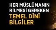 Her Müslüman İçin dini bilgiler