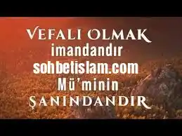 Vefalı Olmak