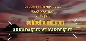 arkadaşlarla islami sohbetler