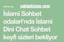 bedava islami sohbet