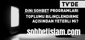 dini sohbet programları