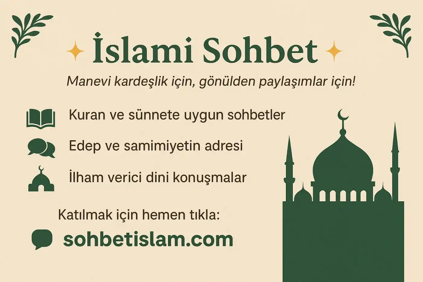İslami Sohbet Aramasında