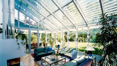 Cam Tavan Kış Bahçesi