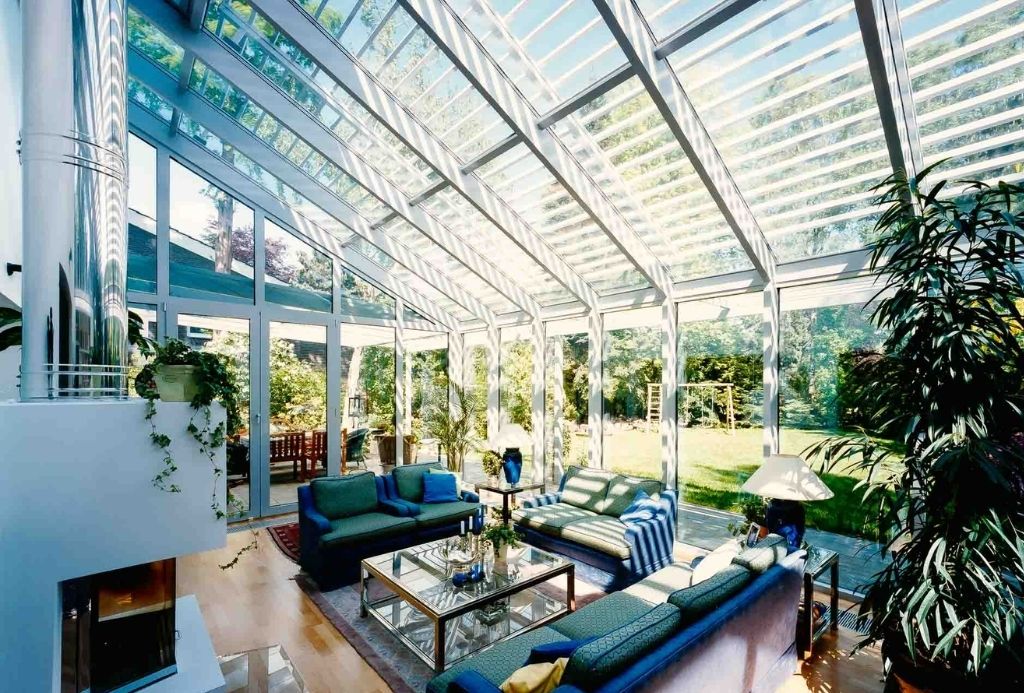 Cam Tavan Kış Bahçesi