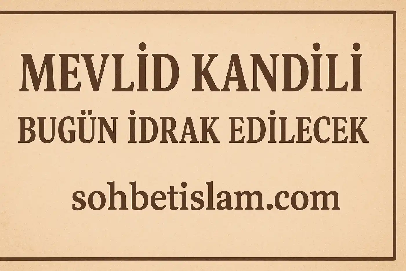 Mevlid Kandili