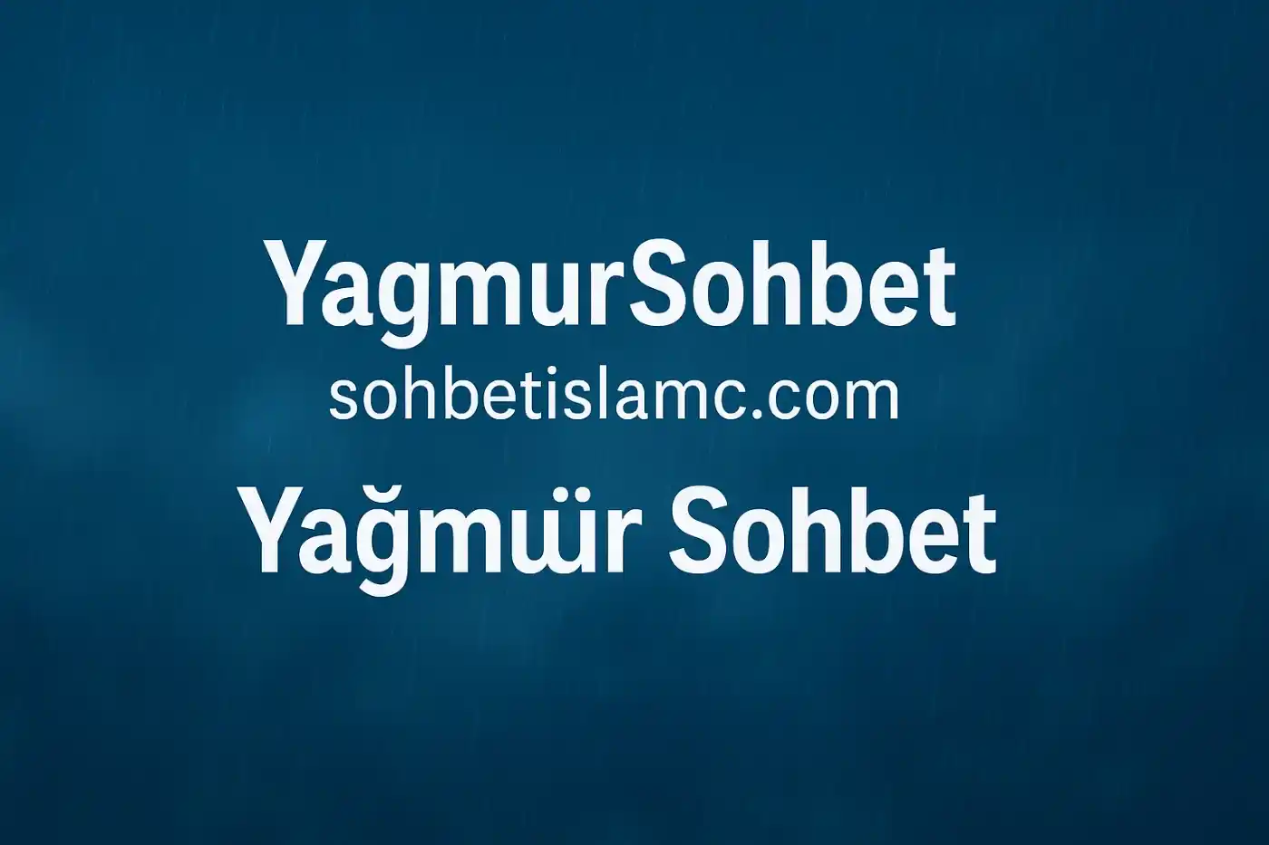 Yagmur Sohbet