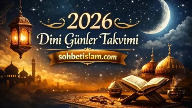 2026 Dini Günler Takvimi