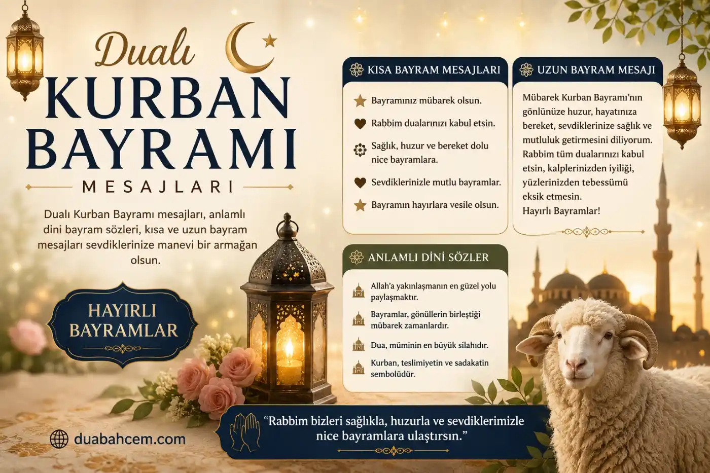 2026 Kurban Bayramı Mesajları